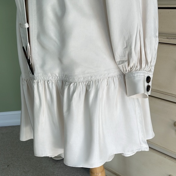 Banana Republic Cream Dress size XS - Picture 5 of 12